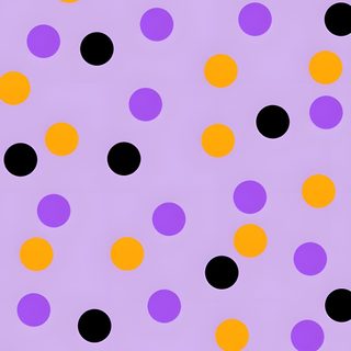 a purple background with orange and black polka dots Halloween Polka Dot Purple And Orange Halloween Background, Halloween Dots, Spooky Purple Orange Background, plum