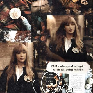 the collage has many different pictures and words on it Aesthetic Taylor Swift Halloween Taylor Swift Fall Iphone, Thanksgiving Taylor Swift, Fall Aesthetic Taylor Swift, dark olive green
