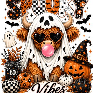 a cow wearing sunglasses and pumpkins with the words booy written in large letters Cow Halloween Cute Halloween Designs, Cute Halloween, Halloween Pumpkin Designs, Cow Clipart, light pink