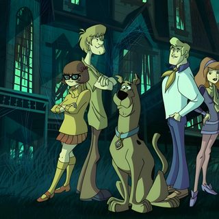 scooby doo mystery incorporated is shown in this animated scene from the tv series Scooby Doo Halloween Desktop Scooby Doo Mystery Incorporated, Scooby Doo Backgrounds, Old Mystery Incorporated, dark slate gray