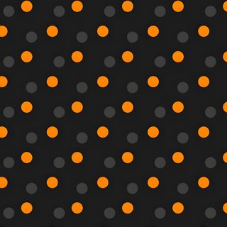 an orange and black polka dot pattern Halloween Polka Dot Halloween Graphics, Halloween Iphone, Holiday, Dots, Affinity Designer, black