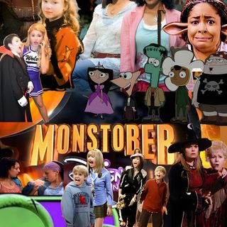 the cast of disney channel's halloween movies Disney Channel Halloween Tia And Tamera Mowry, Disney Channel Aesthetic, Disney Channel Halloween, dark olive green