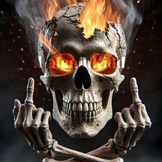 a skull with red eyes and flames in the background Halloween Skull 4k Skeleton Head, Human Skull Face, 3d Profile Pic, Skull Hd, Skeleton Logo, dark slate gray