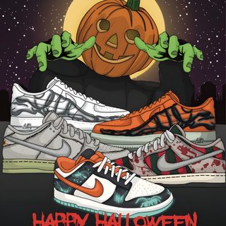 createdby.cait Halloween Dunk 2021, Sneakers Cartoon Wallpaper, Cartoon Gifs, Halloween Sneaker Art, Nike Halloween Logo Png, Halloween Jordans, Special Wallpaper, Nike Michael Myers, Air Max 90 Halloween Halloween Retro Shoes With Pumpkins Halloween Dunk 2021, Sneakers Cartoon, Cartoon Gifs, dark slate gray