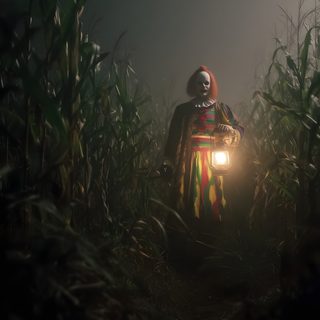 a person riding on the back of a motorcycle through tall grass Horror Halloween Iphone With A Person black