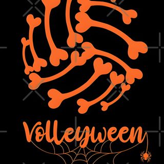 an orange spider web with the word halloween on it Volleyball Halloween Pumpkin Carving Ideas Volleyball, Basketball And Volleyball Background, Fall Volleyball, black