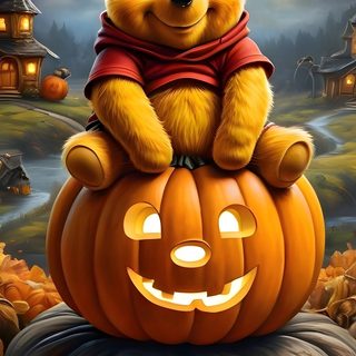 Pooh Fall Wallpaper, Eeyore Halloween Wallpaper, Halloween Wallpaper Winnie The Pooh, Halloween Pooh Wallpaper, Winnie The Pooh Halloween Wallpaper, Pooh Bear Fall Wallpaper, Fall Teddy Bear Wallpaper, Fall Bear Wallpaper, Winnie The Pooh Autumn Wallpaper Disney Halloween Winnie The Pooh Pooh Fall, Eeyore Halloween, Halloween Winnie The Pooh, saddle brown