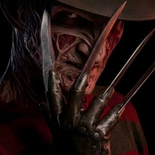 a man in a cowboy hat holding two knives Halloween From Hollywood Movies Horror Movie Icons, A Nightmare On Elm Street, Halloween Photoshoot, black