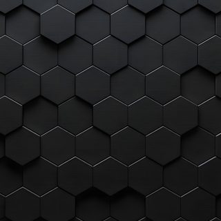 an abstract black background with hexagonal shapes Halloween Hexagon Fond Hexagone Noir, Black Hexagon Design, Octagon, Black Hexagon Background,