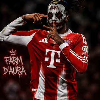 a man in a red and white uniform with his face painted like a clown Football Halloween Psg Aura, Mask, Football, American Football, black