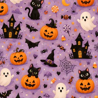 a purple halloween background with black cats and pumpkins Purple Halloween Iphone rosy brown