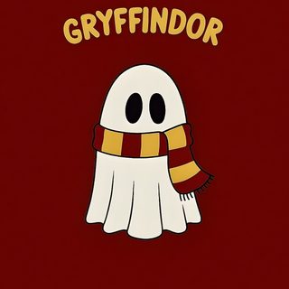 a red background with a white ghost wearing a scarf and the words gryffindor on it Harry Potter Halloween Iphone Harry Potter Ghosts, Dobby Harry, Instagram Glowing Logo, maroon