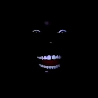 a creepy face in the dark with white teeth Halloween Meme Meem, Memes, Diabolical, Black Themed Pfp, Cool Black Pfp, Og,