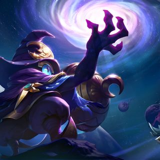 an image of a cartoon character in the space Halloween Cyclops Mobile Legends Roger, Franco Skin Mobile Legends, Mage Tank, midnight blue