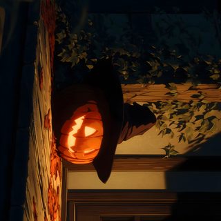 a lit up pumpkin sitting on top of a brick wall Halloween Anime 4k Visual Poetry, Viral Post, Happy Halloween, Anime, Anime Art, Digital Art, black