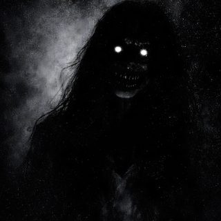 a creepy looking face in the dark with glowing eyes and long hair, on a black background Scary Halloween For Ipad Best Ghost Pic, Scary Ghost Pic, Ghost Jinn, Scary For Kids, Horror Labubu, black