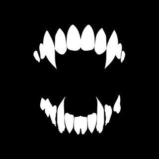 an open mouth with white teeth on a black background Halloween Teeth Gothic Horror Design, Black And White Vampire Art, Halloween Costume Ideas,