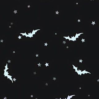 bats and stars in the night sky on a black background with pink, purple, and blue colors Halloween Pastel Bats On Black-small Bat Backgrounds, Girly Goth, Pink Bat, Bat Pattern,