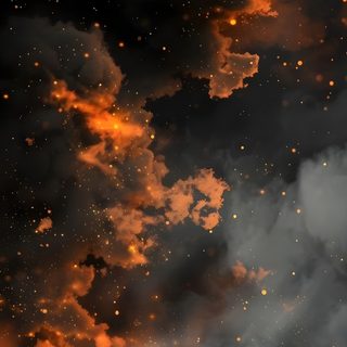 an orange and black background with some clouds in the foreground that is lit up at night Black And Gold And Orange Halloween Fire Aesthetic, Black And Orange Aesthetic, Fire Phone, Iphone Fire,