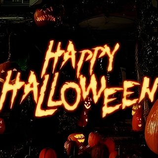 halloween pumpkins and jack - o'- lanterns with the words happy halloween written on them Happy Halloween Spirit Halloween Happy Halloween Gif, Halloween Tumblr, Happy Halloween Pictures, black