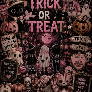 Creepy Cute Halloween dark slate gray
