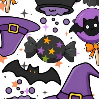 Halloween Candy Design dim gray