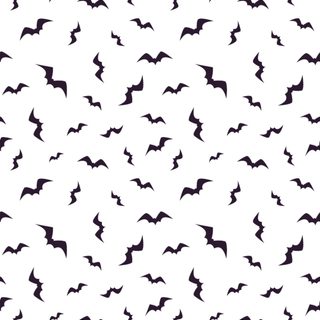 a flock of bats flying in the sky Halloween Bats On White Pattern, Phone,