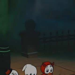 three cartoon characters sitting on the ground in front of a green pole and black trash can Halloween Trick Or Treat Vintage Cartoon Halloween, Casper, Casper Iphone, dark slate gray
