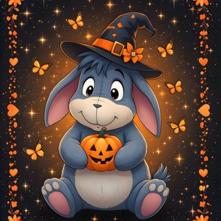 Eeyore Images, Eeyore Pictures, Clouds Wallpaper Iphone, Winnie The Pooh Halloween, Cartoon Tiger, Halloween Wallpaper Cute, Beautiful Abstract Art, Disney Cross Stitch, Disney Friends Eeyore Halloween Eeyore Images, Eeyore Pictures, Clouds Iphone, Winnie The Pooh Halloween, black