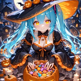 初音ミク Witch Miku, Halloween Miku Wallpaper, Hatsune Miku Halloween, Spooky Miku, Pumpkin Dream Miku, Mrs Pumpkin Miku, Happy Halloween Miku, Hatsune Miku Halloween Wallpaper, Miku Pumpkin Hatsune Miku Halloween Witch Miku, Halloween Miku, Hatsune Miku Halloween, Spooky Miku, dim gray