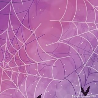 bats are flying in the sky with purple and pink background Pink And Purple Halloween Spooky Background, Halloween Iphone Backgrounds, Cute For Android, pale violet red
