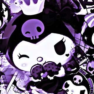 an image of many cartoon characters in purple Chromebook Kuromi Halloween Kuromi Windows, Hd For Desktop Aesthetic, Kuromi Ipad, dark slate gray