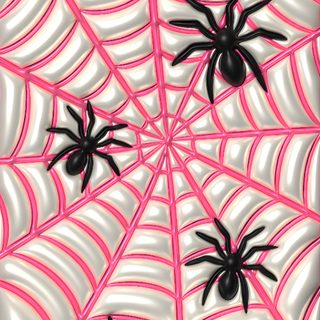 some black and pink spider webs on a white surface Halloween Puffy Halloween Cute, Halloween Iphone, Halloween Decor, Pretty Ipad, Chill, Glittery, silver