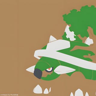 a green and white animal with a ribbon around it's neck, standing in front of a tree Halloween Torterra Torterra 1920x1080, Pokemon Torterra, Torterra Pokemon, Torterra 4k, Torterra Hd, peru