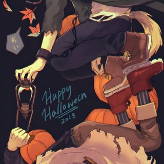 an anime poster with pumpkins and witches on it Mha Halloween Phone Mha Fall, My Hero Academia Thanksgiving, Aesthetic Mha Halloween, dark olive green