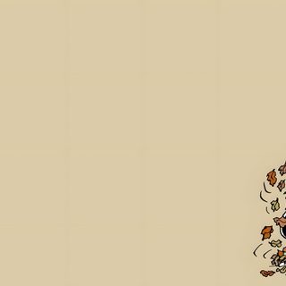 a cartoon dog with leaves coming out of it's mouth on a beige background Snoopy Halloween Macbook Ipad Background Fall, Fall Ipad Backgrounds, Fall Aesthetic Ipad, tan