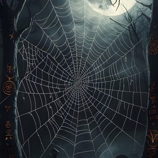 a halloween scene with pumpkins and spider web Halloween Spiders At University Of Texas Gothic Halloween Backgrounds, Scary Halloween Backgrounds, Halloween, dark slate gray