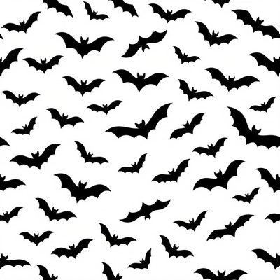 black bats flying in the sky on a white background Halloween Bats On White Bat Silhouette, Black Bat, Bat, High Quality, Comics,