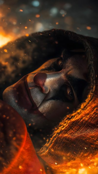a man with his face covered in fire Juvea Halloween 4k Cyberpunk Tech, Groot Marvel, Joker Hd, Samurai, Batman Beyond, Joker Quotes, black