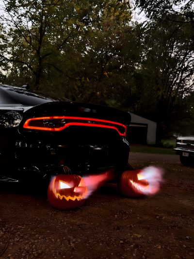 Muscle Cars, Vans Halloween Hellcat Muscle Cars, Vans, black