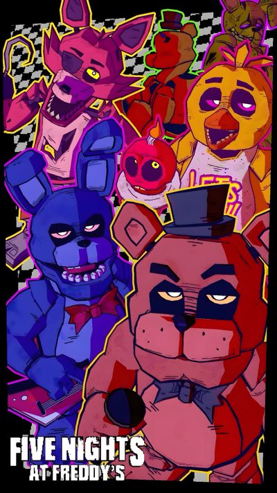 five nights at teddy's poster with cartoon characters in the background and text that reads five nights at teddy's Fnaf Halloween Fnaf 2 Poster, Fnaf Game Posters, Fnaf 5 Poster, Fnaf Poster Foxy, Fnaf Poster Ideas, purple