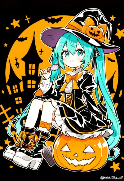 Cannon Miku, Halloween Miku Chibi, Hatsune Miku Pumpkin Carving, Miku Witch, Hatsune Miku Halloween Wallpaper, Halloween Miku Pfp, Miku Halloween Pfp, Halloween Miku Wallpaper, Witch Miku Hatsune Miku Halloween Cannon Miku, Halloween Miku Chibi, Hatsune Miku Pumpkin Carving, Miku Witch, dark green