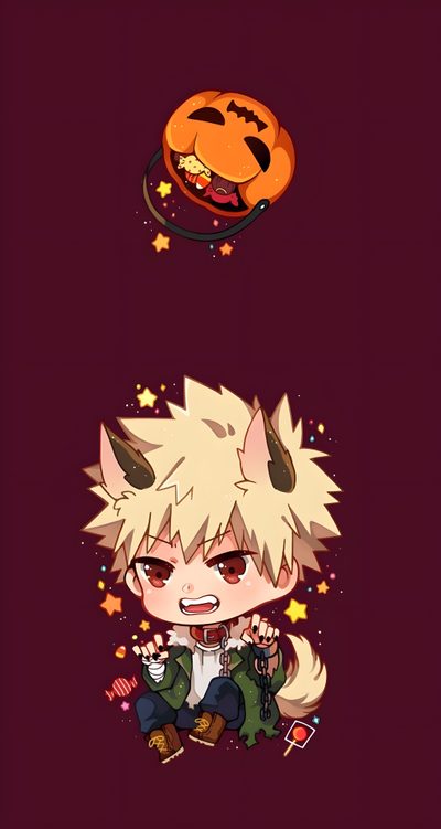 two anime characters with different expressions on their faces Bakugou Halloween Mha Fall, Mha Thanksgiving, Anime Thanksgiving, My Hero Academia Thanksgiving, maroon
