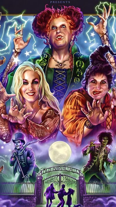 the poster for hockies and the city of a thousand stars Halloween Hocus Pocus Hocus Pocus Pictures, Hocus Pocus 3 Poster, Hocus Pocus 2 Movie Poster, dim gray