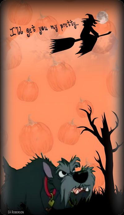 an image of a halloween scene with pumpkins Halloween Scottish Terrier Scottie Dog Fall, Disney Halloween Phone Backgrounds, Disney Spooky Background, peru
