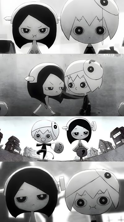 some cartoon characters with different expressions on their faces and body, all in black and white Missing Halloween Missing Halloween Fanart, Missing Halloween Icons, Missing Person Poster Halloween, dark gray