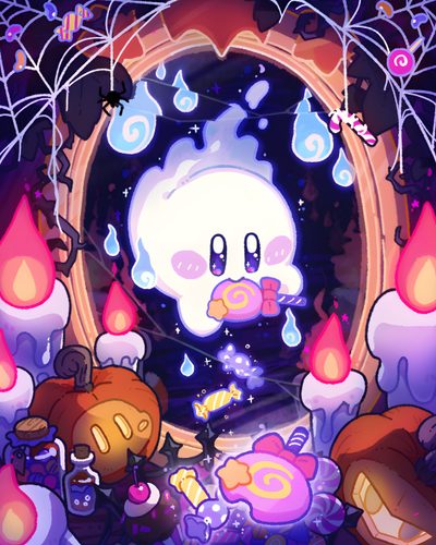 an image of some cartoon characters in front of a mirror with raindrops on it Kirby Halloween Iphone Whats, Kirby Character, Kirby Art, Nintendo Art, Mario Art, dim gray