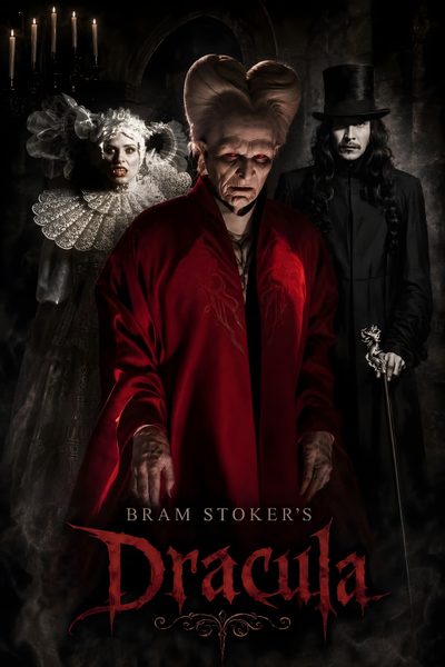 the poster for dracula starring actors from left to right, and an older man with long hair Halloween From Hollywood Movies Dracula, Backpiece Tattoo, Bram Stoker's Dracula, Commonplace Book, black