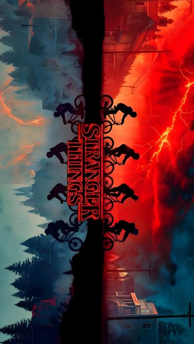 the movie poster for strange creatures Stranger Things Halloween Stranger Things For Ipad, Stranger Things Upside Down, Stranger Things Background Aesthetic, dark slate gray
