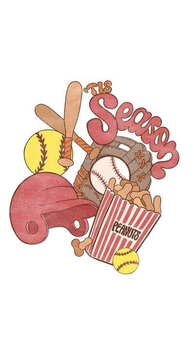 a baseball bat, glove and ball with the word season on it Halloween Softball Halloween Softball, Baseball, Cute, Softball Equipment, Halloween, Softball, white